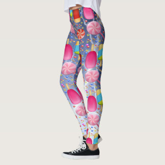 SNOEP SWEET PATTERN RAINBOW LEGGINGS