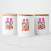 Snoep Sweet Sixteen Ice Cream Monogram Voedselcontainer Etiket (Flessen)