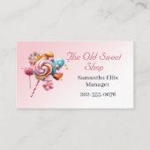Snoep Sweet Store Party Favoriet Visitekaartje (Voorkant)