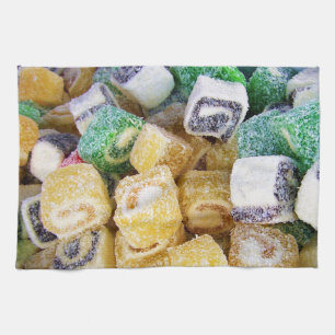 Snoep Sweets Dessert Peace Love Party Destiny Theedoek