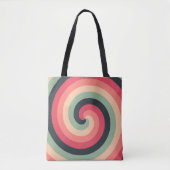 Snoep Swirl Mirage Tote Bag (Voorkant)