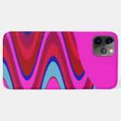 Snoep Swirl-Red Hot Pink ontwerp Case-Mate iPhone Case (Achterkant (horizontaal))