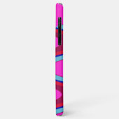 Snoep Swirl-Red Hot Pink ontwerp Case-Mate iPhone Case (Achterkant/links)