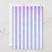 Snoep taart en gebak Sweet Sleepover Party Nodig u Kaart (Achterkant)