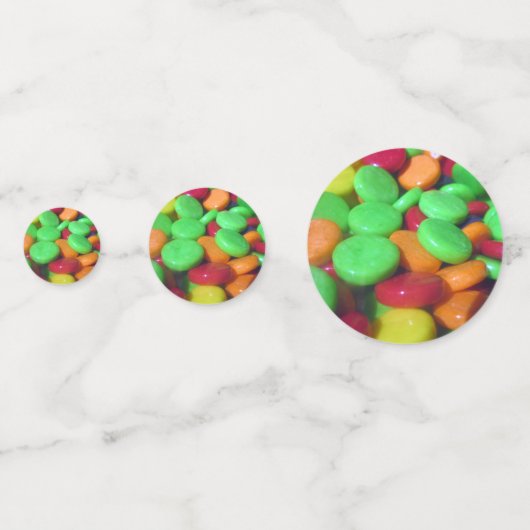 Snoep Tabel Confetti (Voorkanten)