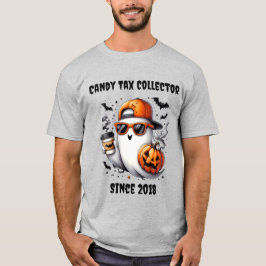"Snoep Tax Collector" Gepersonaliseerde Halloween T-shirt