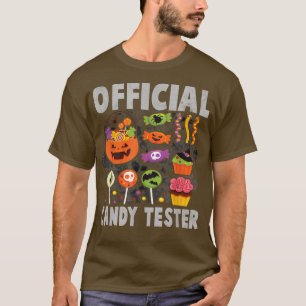 Snoep Tester Lollipop Sweets Funny Halloween Kinde T-shirt