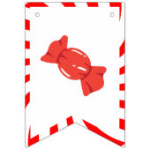 Snoep Thema Kids Verjaardagsfeestje bunting banner (Eerste vlag)