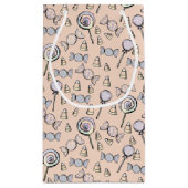 Snoep Thema Pastel Sinaasappel Klein Cadeauzakje (Achterkant)