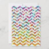 Snoep Theme Baby SPRINKLE Shower Boy Kaart (Achterkant)