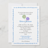 Snoep Treasures Bat Mitzvah Blue Kaart (Voorkant)