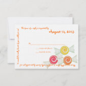 Snoep Treasures Message Text Response Kaart (Voorkant)