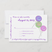 Snoep Treasures Message Text Response Kaart (Voorkant)