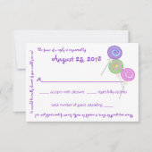 Snoep Treasures Message Text Response Kaart (Voorkant)