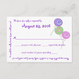 Snoep Treasures Message Text Response Kaart