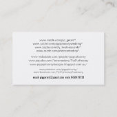 Snoep Tree Online Store Bedrijfsprofiel Kaart Visitekaartje (Achterkant)