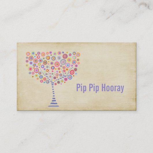 Snoep Tree Online Store Bedrijfsprofiel Kaart Visitekaartje (Voorkant)