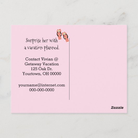 snoep Valentijn harten Briefkaart (Achterkant)