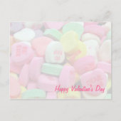 Snoep Valentijnsdag Briefkaarten (Voorkant)