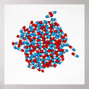 Snoep van amfetamine poster