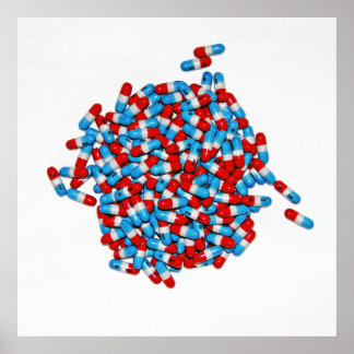 Snoep van amfetamine poster