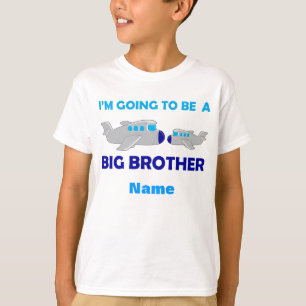 Snoep van Big Brother Cute Airplane leren T-shirt