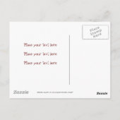 Snoep van de pompoen briefkaart (Achterkant)