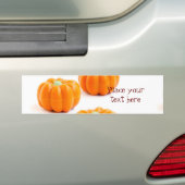 Snoep van de pompoen bumpersticker (Op auto)