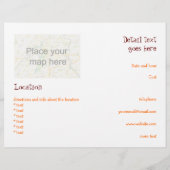 Snoep van de pompoen flyer (Achterkant)