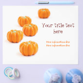 Snoep van de pompoen flyer (Enkel)