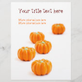 Snoep van de pompoen flyer (Voorkant)