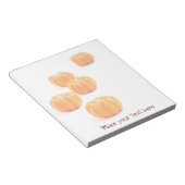 Snoep van de pompoen notitieblok (Schuin)