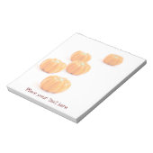 Snoep van de pompoen notitieblok (Linkerzijde)