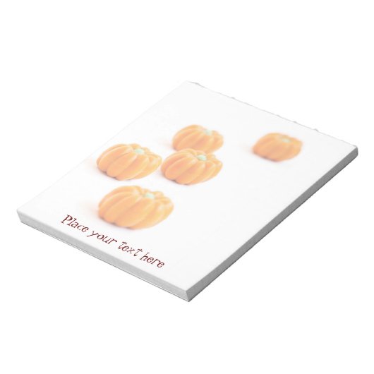 Snoep van de pompoen notitieblok (Linkerzijde)