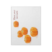 Snoep van de pompoen notitieblok (Linkerzijde)