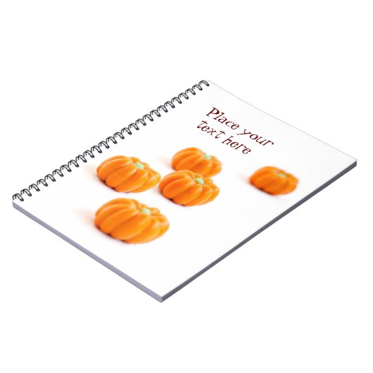 Snoep van de pompoen notitieboek (Linkerzijde)