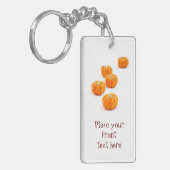Snoep van de pompoen sleutelhanger (Voorkant Links)