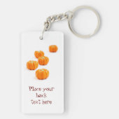 Snoep van de pompoen sleutelhanger (achterkant)