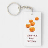 Snoep van de pompoen sleutelhanger (Voorkant)