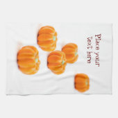 Snoep van de pompoen theedoek (Horizontaal)
