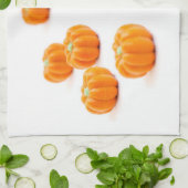 Snoep van de pompoen theedoek (Gevouwen)