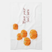 Snoep van de pompoen theedoek (Verticaal)