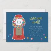 Snoep van de roodbal kaart (Voorkant)