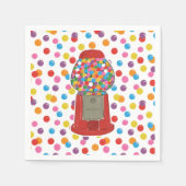 Snoep van de roodbal servet (Voorkant)