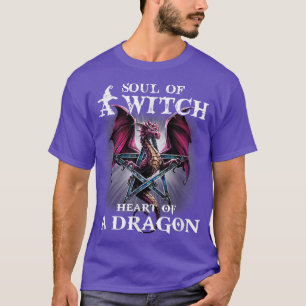 Snoep van een heks hart van een draak T-shirt grap