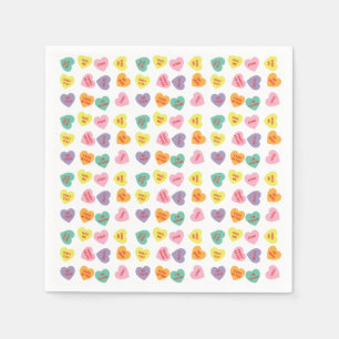 Snoep van gesprek Hoorsteenpapier servetten