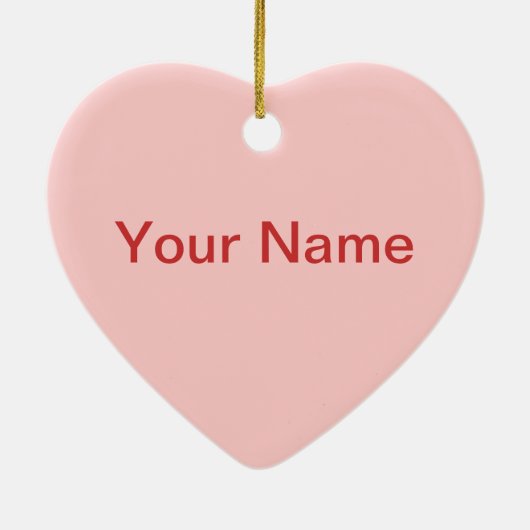 Snoep van het hart - Creëer je eigen gevoel Keramisch Ornament (Achterkant)