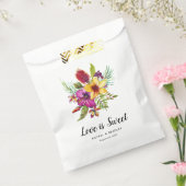 Snoep van het zomertouw bedankzakje (Gezegeld)