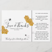 Snoep van honingbijen, Baby shower (Voorkant)