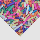 Snoep van ijscrème spint tissuepapier (Detail)